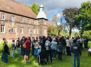 Foto vom »Tag des offenen Denkmals« auf Schloss Bladenhorst am 14.09.2025
